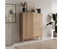 Meubella - Dressoir Storm - Eiken - 106 cm