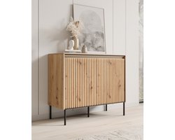 Meubella - Dressoir Timoteo - Eiken - 98 cm