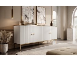 Meubella - Dressoir Vanty - Wit - 182 cm