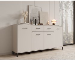 Meubella - Dressoir Vidor - Beige - 183 cm