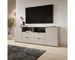 Meubella - Galeno - TV-Meubel - Beige - 180x41x63 cm