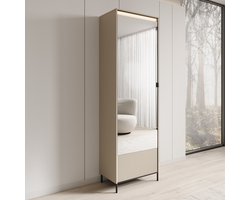 Meubella - Halkast Timoteo - Beige - 65 cm