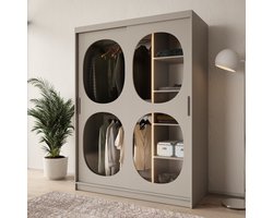 Meubella - Kledingkast Bravanti - Beige - 150 cm