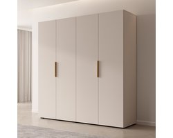Meubella - Kledingkast Marquesa - Beige - 200 cm