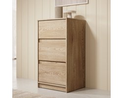 Meubella - Ladekast Cuarto - Eiken - 47 cm