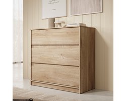 Meubella - Ladekast Cuarto - Eiken - 91 cm