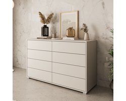 Meubella - Ladekast Gideon 2 - Beige - 120 cm