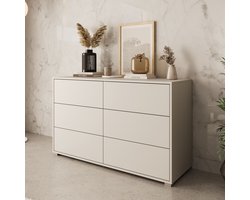 Meubella - Ladekast Gideon - Beige - 120 cm