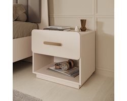 Meubella - Luzon - Nachtkastje set van 2 - Beige