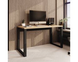 Meubella - Manhattan - Bureau - Eiken - 135x65 cm