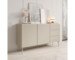 Meubella - Marajo - Dressoir - Beige - 147 cm