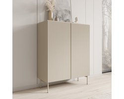 Meubella - Marajo - Dressoir - Beige - 99 cm