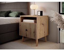 Meubella - Nachtkastje Bali - Eiken