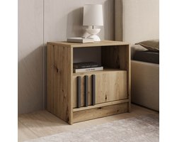 Meubella - Nachtkastje Nauru - Eiken