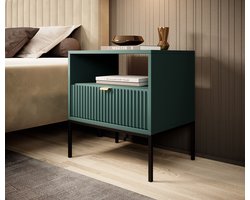 Meubella - Nachtkastje Navil - Groen