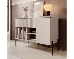 Meubella - Oriya - Dressoir - Beige - 105x40x75 cm