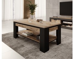 Meubella - Salontafel Trinidad - Eiken - 120 cm
