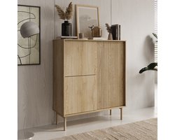 Meubella - Tenerife - Dressoir - Eiken - 104 cm