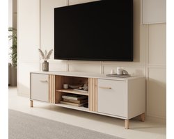 Meubella - TV-Meubel Bahia - Beige - 163 cm