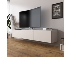 Meubella - TV-Meubel Bonzo - Beige - 180 cm