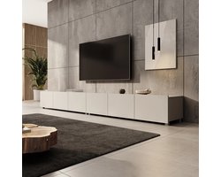 Meubella - TV-Meubel Calabas - Beige - 300 cm