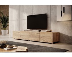 Meubella - TV-Meubel Calabas - Kastanje - 200 cm