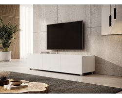 Meubella - TV-Meubel Calabas - Wit - 150 cm