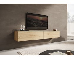Meubella - TV-Meubel Dixon - Eiken 2 - 180 cm