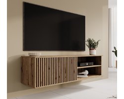 Meubella - TV-Meubel Evy - Eiken - 150 cm