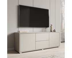 Meubella - TV-Meubel Gideon - Beige - 141 cm