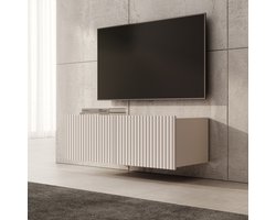 Meubella - TV-Meubel Kenderes - Beige - 100 cm