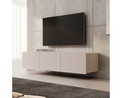 Meubella - TV-Meubel Kenderes - Beige - 150 cm
