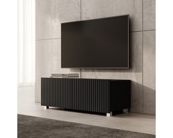 Meubella - TV-Meubel Kenderes - Zwart - 100 cm