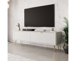 Meubella - TV-Meubel Lima - Wit - 163 cm