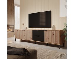 Meubella - TV-Meubel Malaika - Eiken - 208 cm