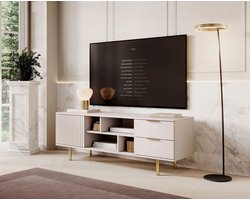 Meubella - TV-Meubel Nicola - Beige - 150 cm