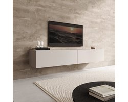 Meubella - TV-Meubel Palm - Beige - 180 cm