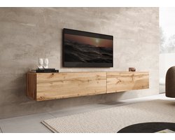 Meubella - TV-Meubel Palm - Eiken - 200 cm