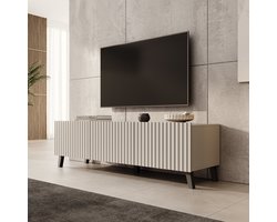 Meubella - TV-Meubel Pepinos 2 - Beige - 150 cm