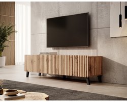 Meubella - TV-Meubel Pepinos 2 - Eiken - 150 cm