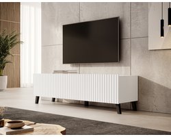 Meubella - TV-Meubel Pepinos 2 - Wit - 150 cm