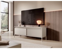 Meubella - TV-Meubel Saran - Beige - 153 cm