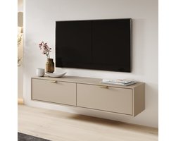 Meubella - TV-Meubel Silas - Beige - 140 cm