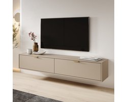 Meubella - TV-Meubel Silas - Beige - 175 cm
