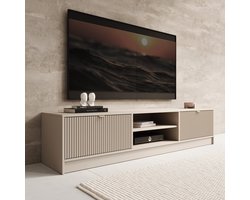 Meubella - TV-Meubel Tavares - Beige - 180 cm