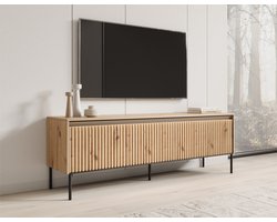 Meubella - TV-Meubel Timoteo - Eiken - 167 cm