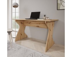 Meubella - Unfold - Bureau - Eikenpatroon - 140x65x76 cm