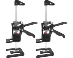 Meubellifter set - 2 stuks, 32 cm hoogte, verstelbare platenlift 0-16 cm, ideaal voor meubels en gipsplaten