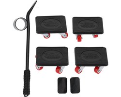 Meubellifter Verhuishulp - Verhuislift set - Zware meubels verplaatsen - Ergonomisch ontwerp - Niet gespecificeerd - Zwart