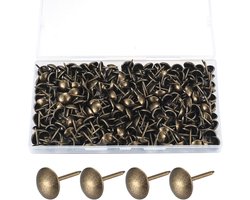 Meubelnagels 320 stuks voor bekleding en decoratie - Vintage antiek stijl spijkers 11 x 17 mm